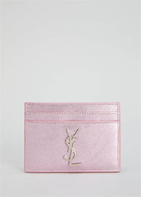 ysl passport holder pink|ysl small card holder.